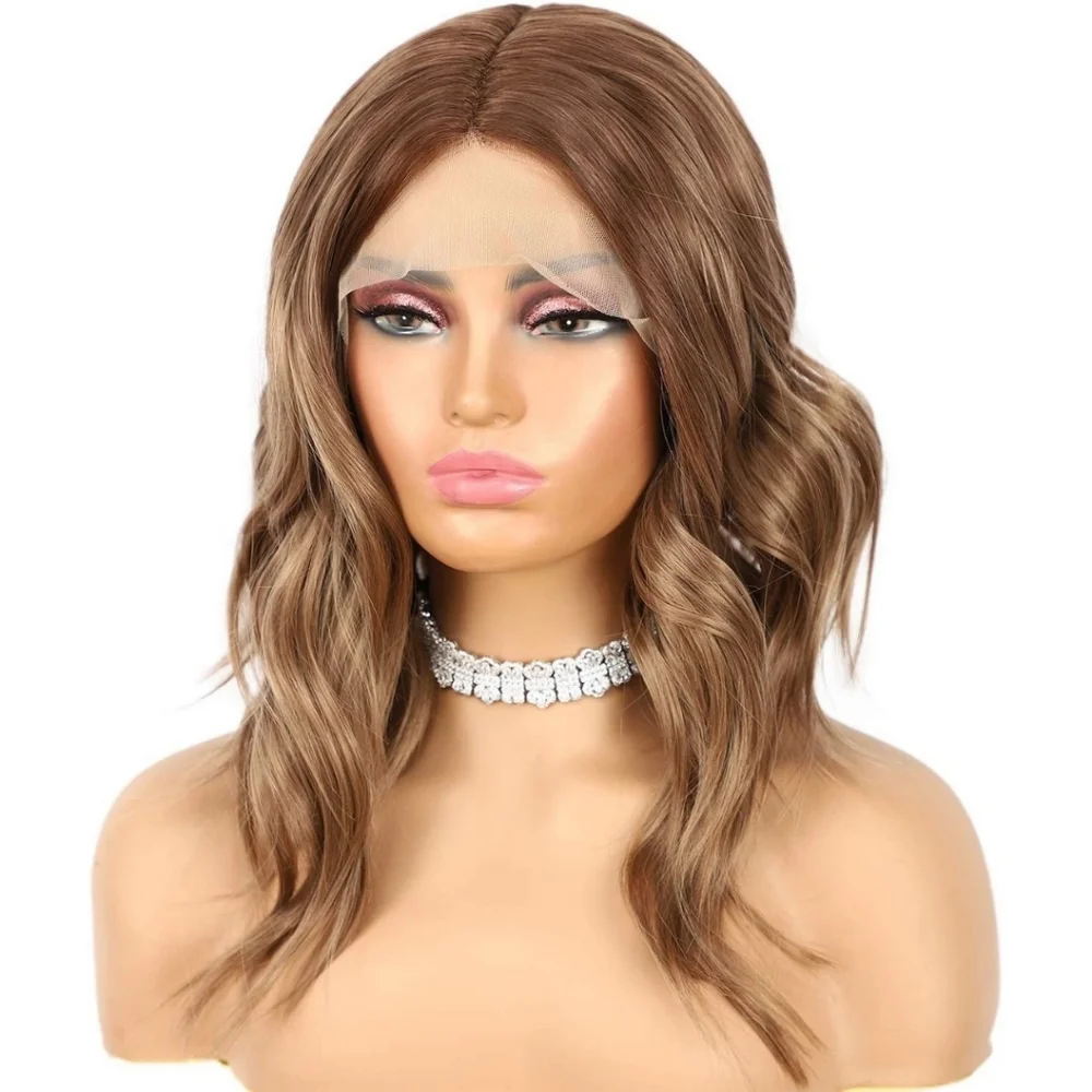 Blooming Hair Brown Lace Front Wig
